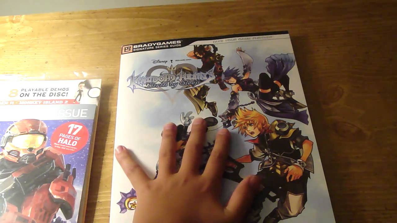 birth by sleep guide run threw and some other stuff i picked up
