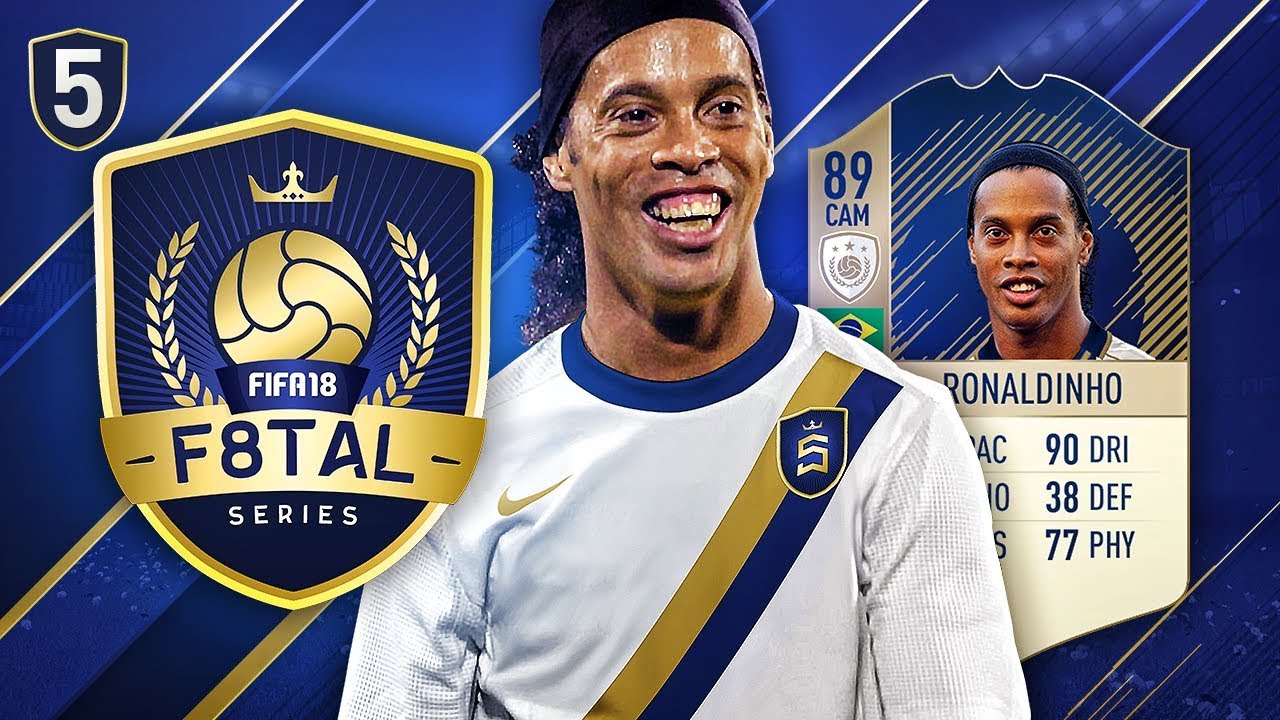 FIFA 18 F8TAL ICON RONALDINHO! #5 - THE CRAZIEST GAME! 😱