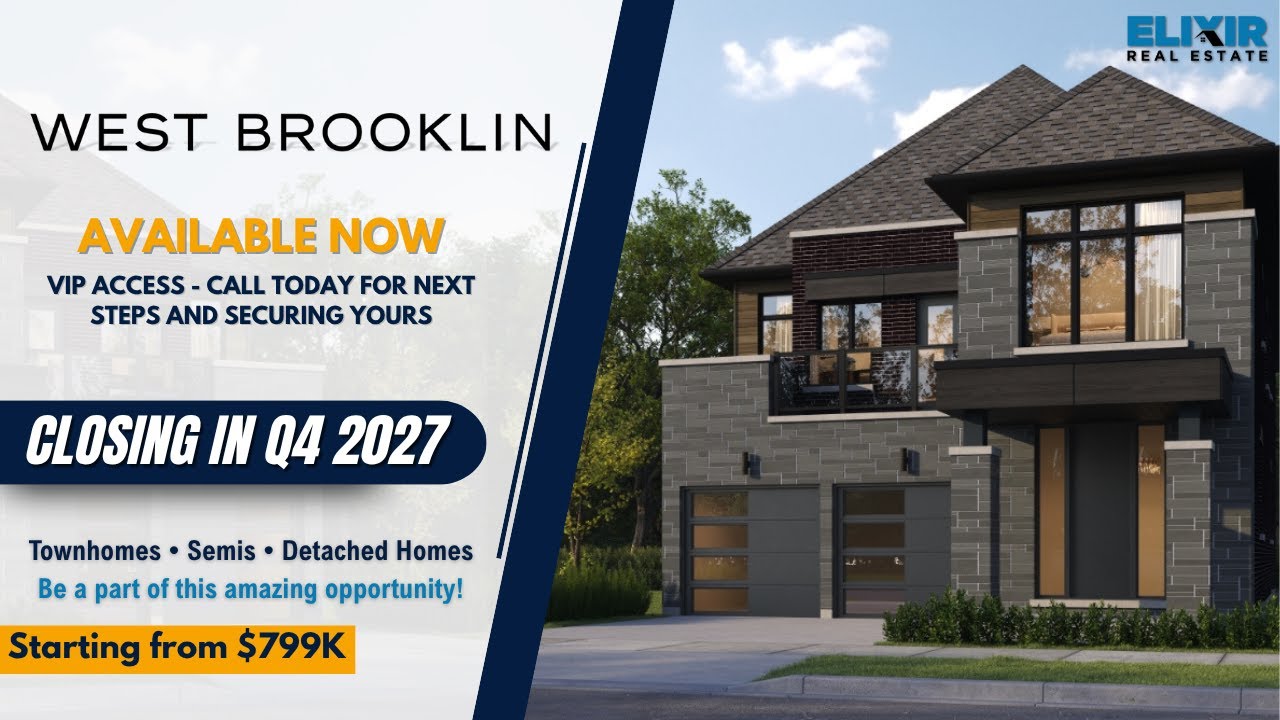 West Brooklin &ndash; New Homes in Whitby | VIP Access & Incentives