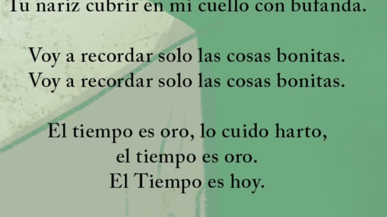 Jorge Mercado - Cosas Bonitas  - Letra ( Lyrics Video )