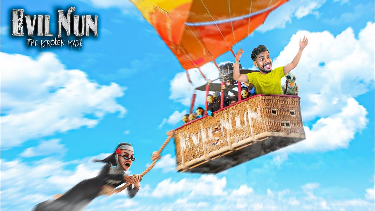 EPIC BALLOON ESCAPE FROM EVIL NUN'S HORROR SCHOOL 🥵!! Evil Nun The Broken Mask