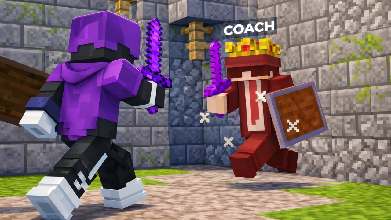 I Hired a Minecraft PvP Coach and Then Beat Him