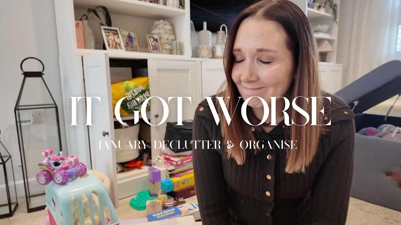 A BIG JANUARY DECLUTTER & ORGANISE | Mrs Hinch Home Bargains | Home Organisation | Organisation Tips