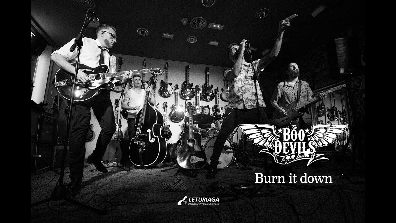 The Boo Devils - Burning down (Leturiaga EN VIVO)