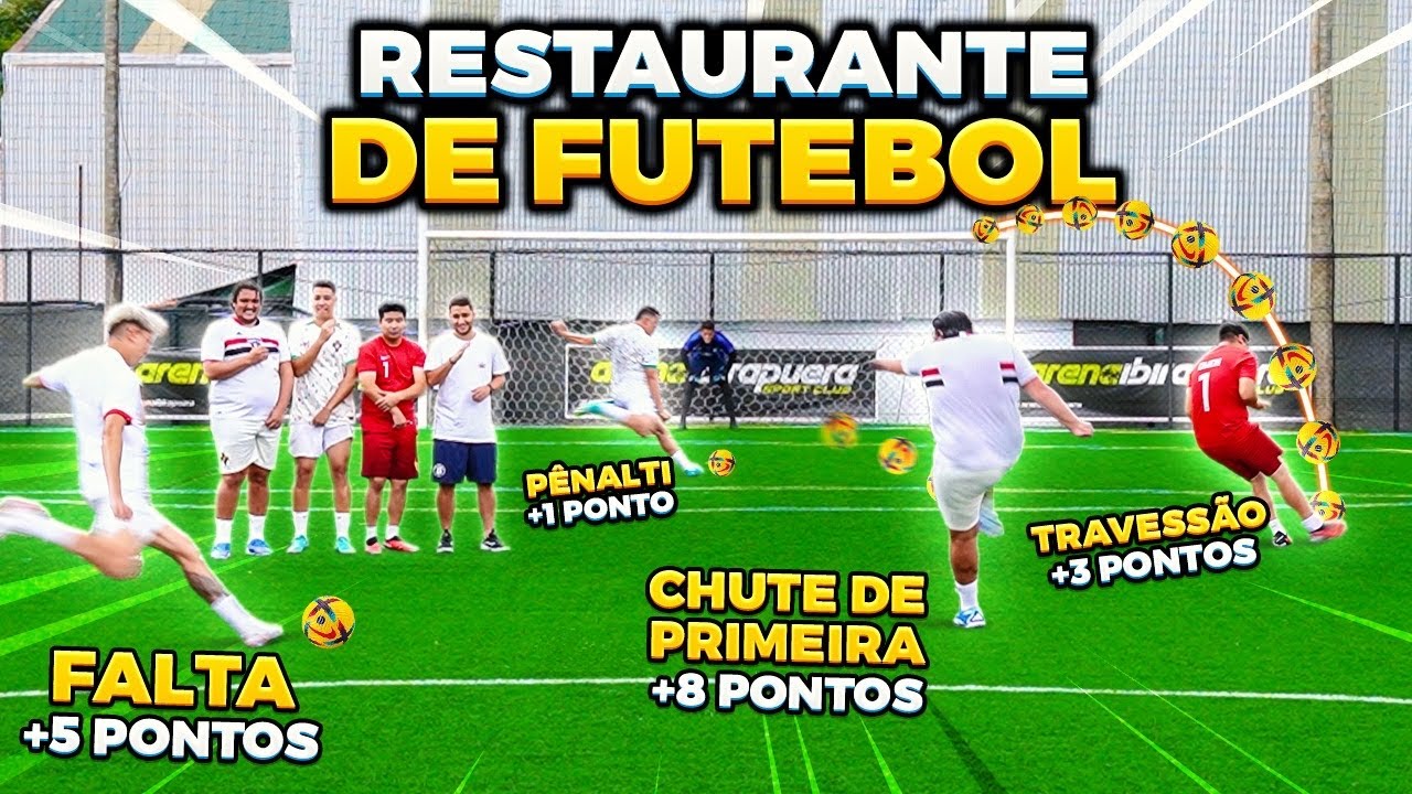 ESCOLHA O SEU CHUTE NO MENU… O CHUTE MAIS DIFÍCIL VALE MAIS 🤑(DESAFIO DO RESTAURANTE)