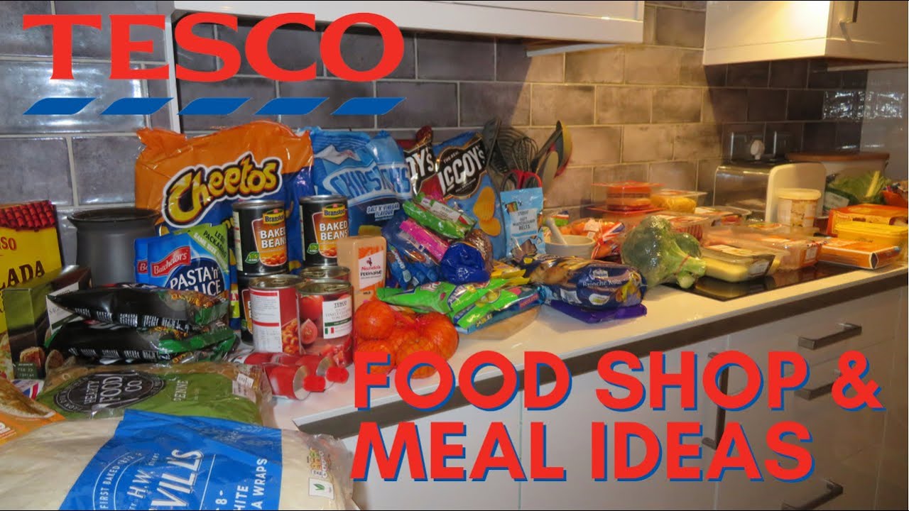 Tesco Food Shop & Meal Ideas! | Katie Street