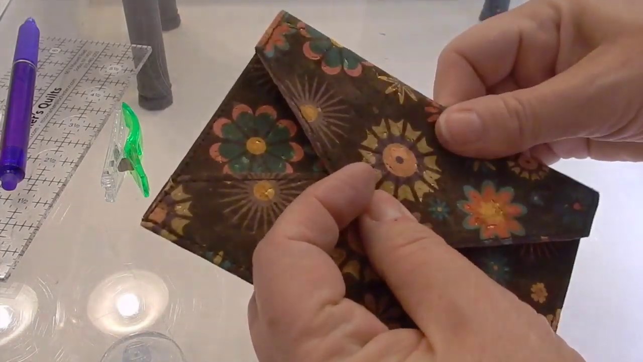 Make a Wallet with Cork Fabric