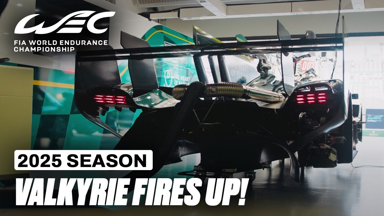 Experience The Aston Martin Valkyrie V12 Firing Up 🔊 I 2025 Qatar 1812 KM I FIA WEC