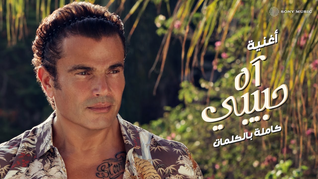 Amr Diab - Ah Habiby (Official Lyric Video) | (عمرو دياب - آه حبيبي (كلمات