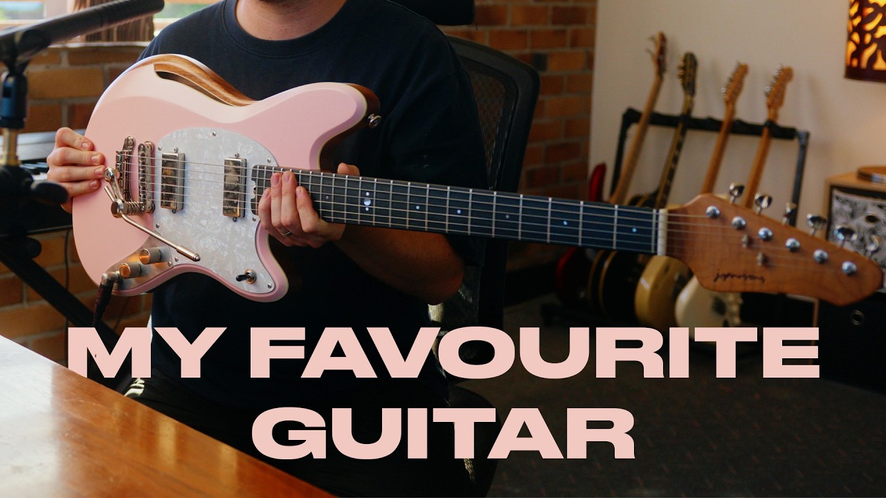 This Guitar Is INCREDIBLE | My FIRST Custom Build | J Parsons Gideon