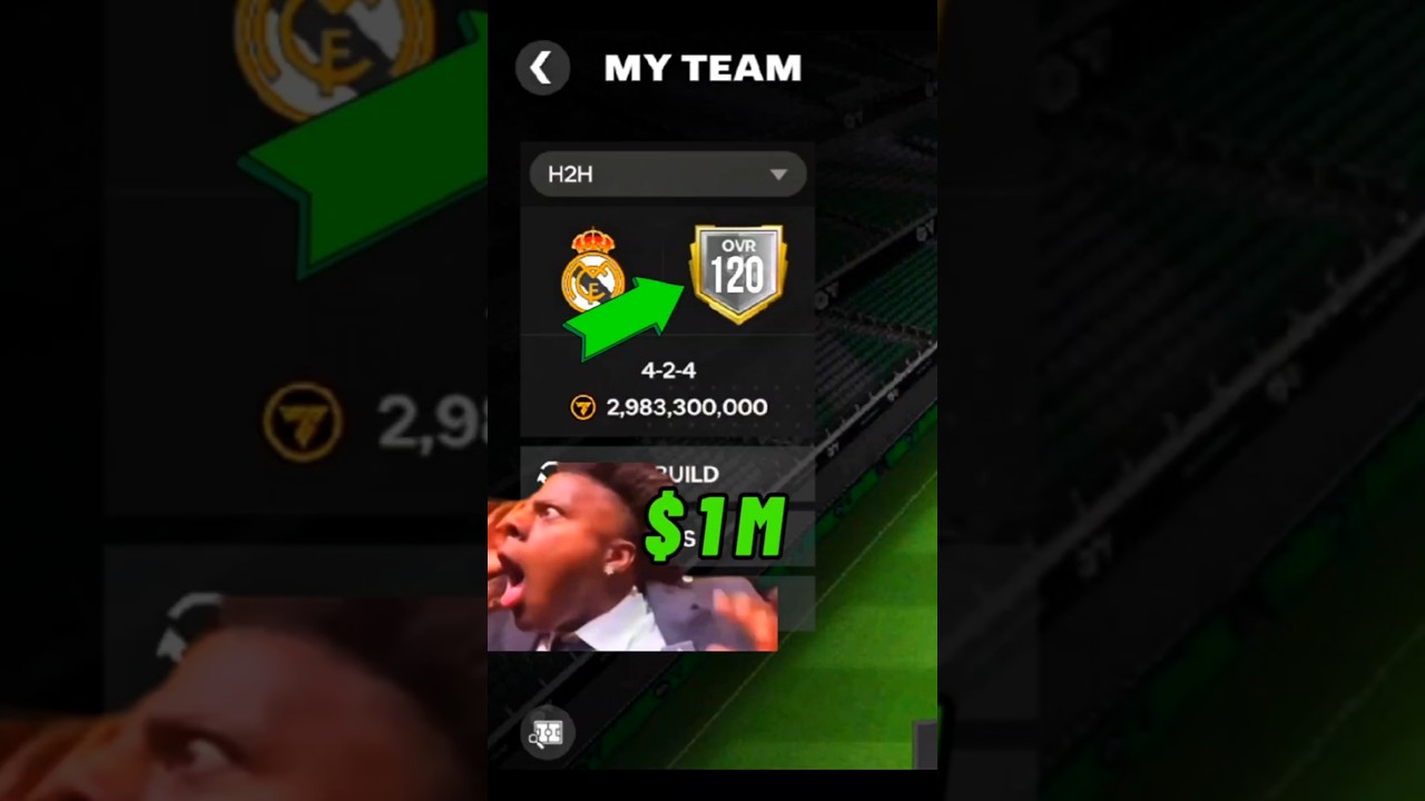 120 Ovr Team ☠️ in FC Mobile #fcmobile