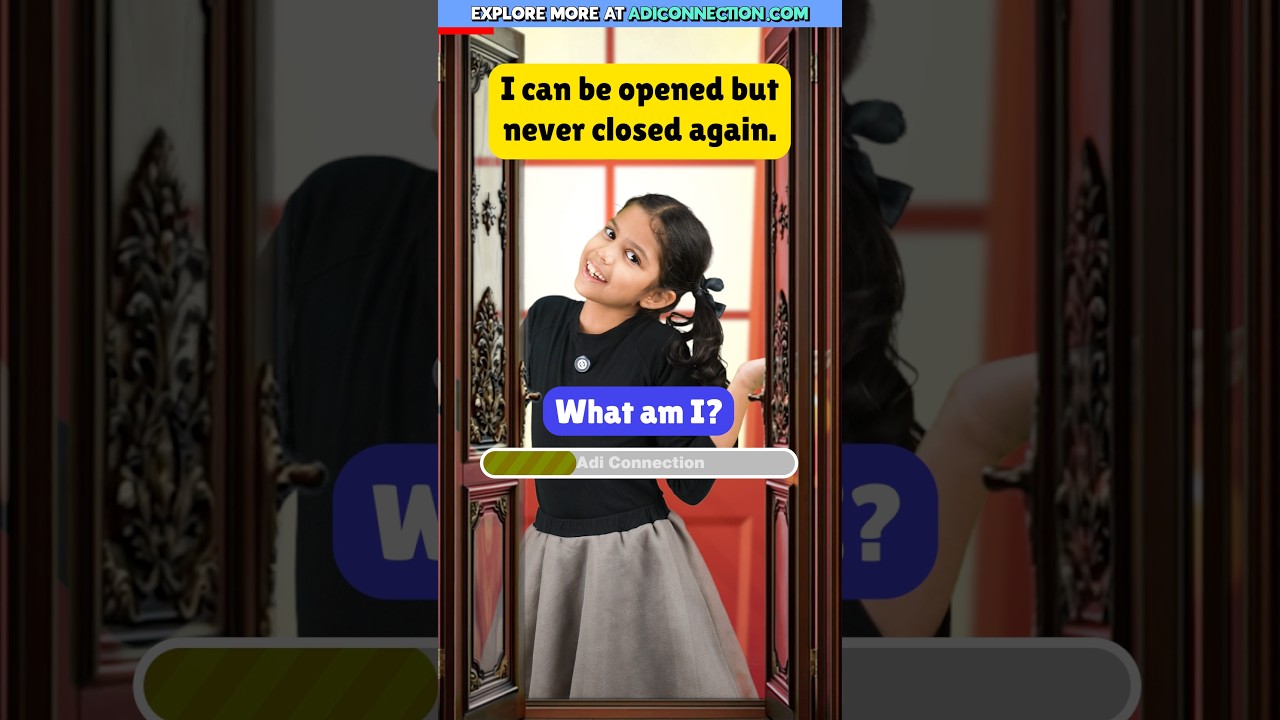 Guess What I Am? 🤔 | Can You Solve These Riddles, Fun Puzzles, Adi Connection AC #shorts