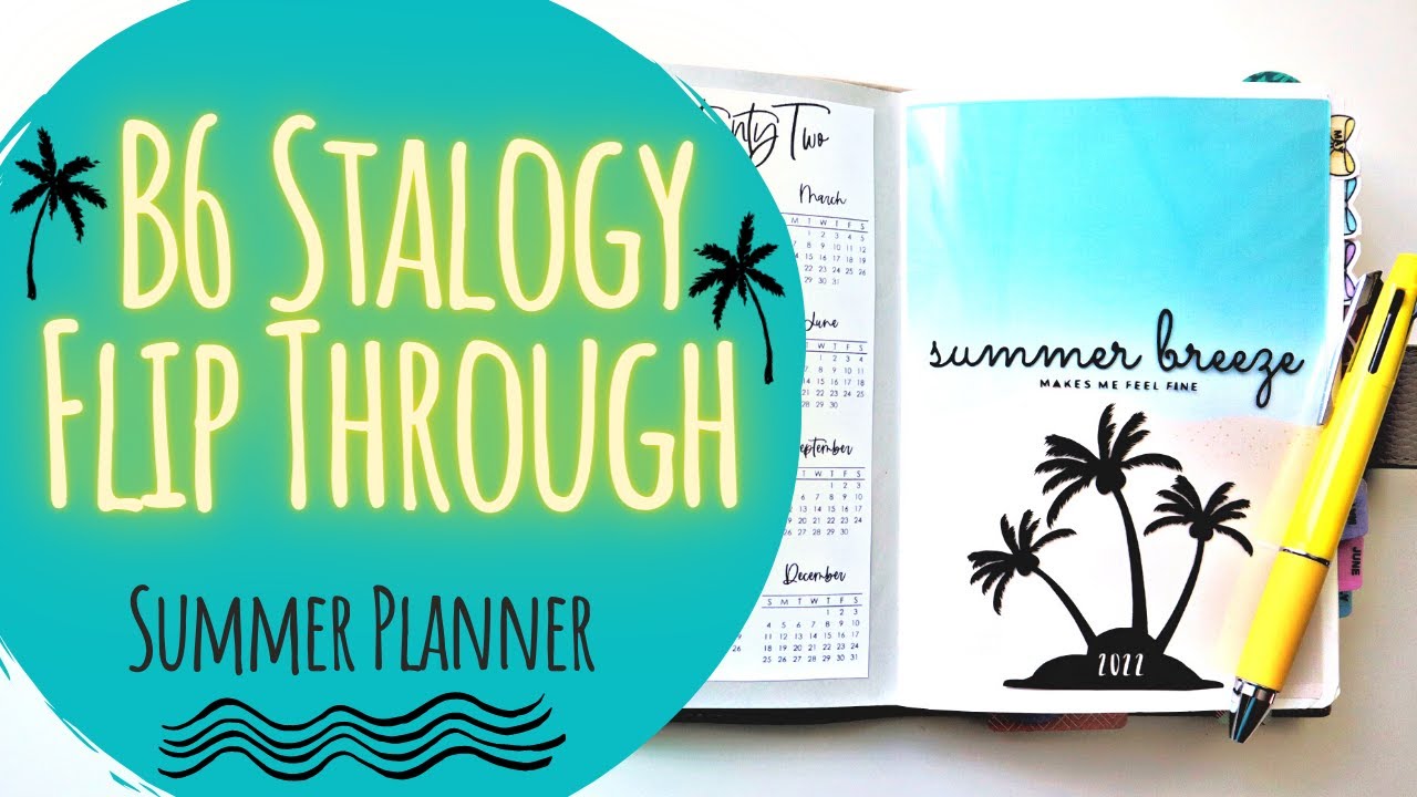 B6 Stalogy Planner Flip Through - Planner 