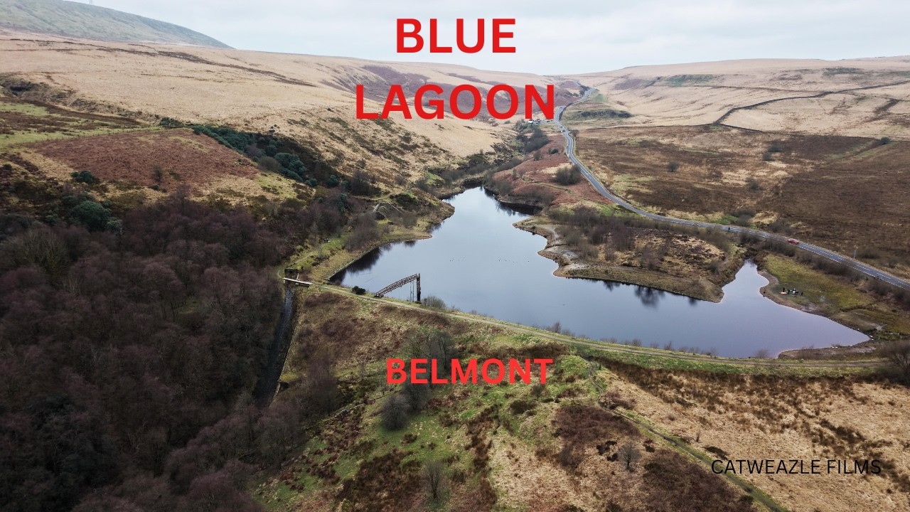 Belmont's Blue Lagoon From Above - You've Never Seen It Like This!