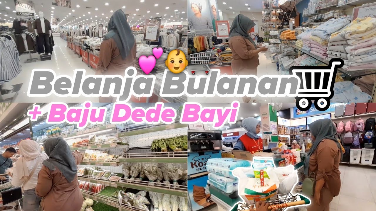 Belanja Bulanan Desember 2025 + Beli Baju Lucu Dede Bayi 👶🛒 | Vlog Belanja Akhir Tahun