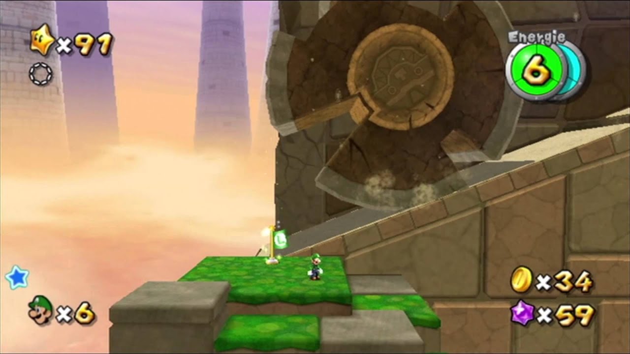 Super Mario Galaxy 2 - Monde 6 - Ruines perpétuelles : Révolutions dans la galaxie