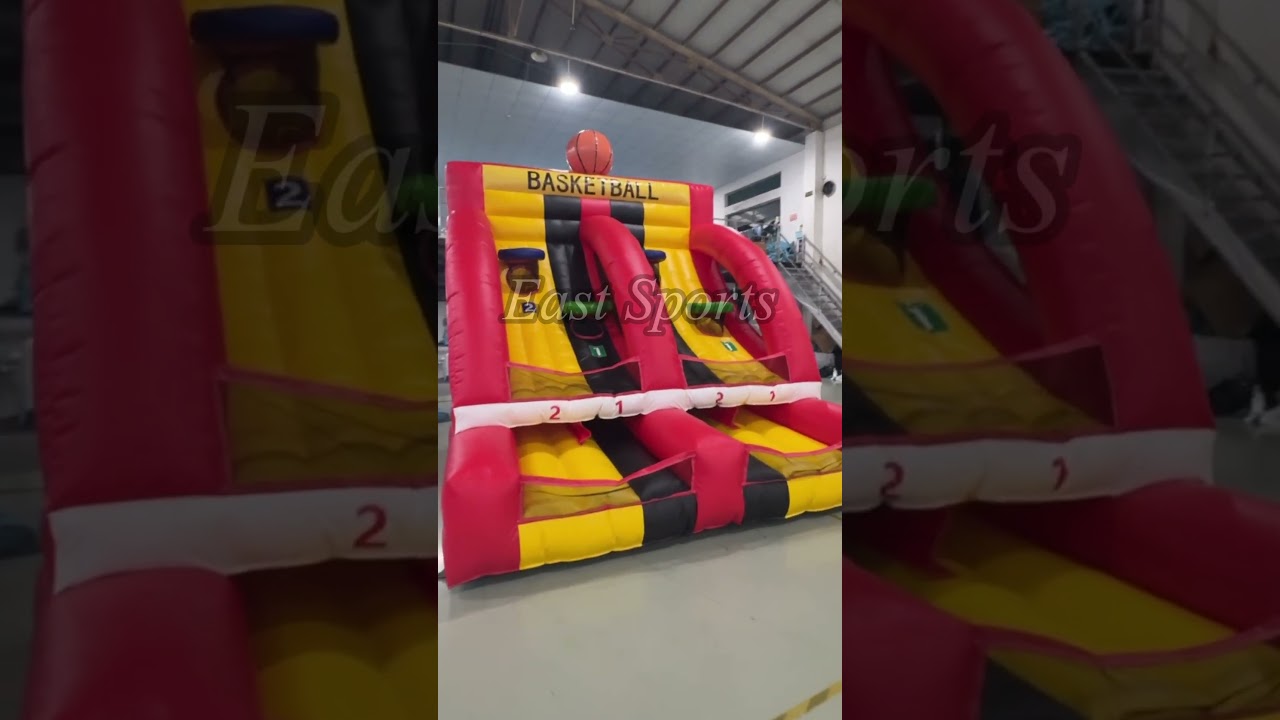 Inflatable Basketball Shooting Games#inflatablegame #party