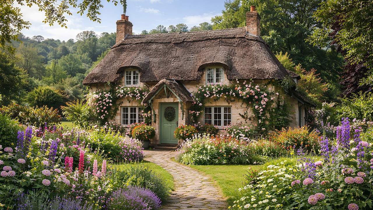 Living in a Fairytale | English Cottage Tour | Rustic Interiors & Cozy Vibes
