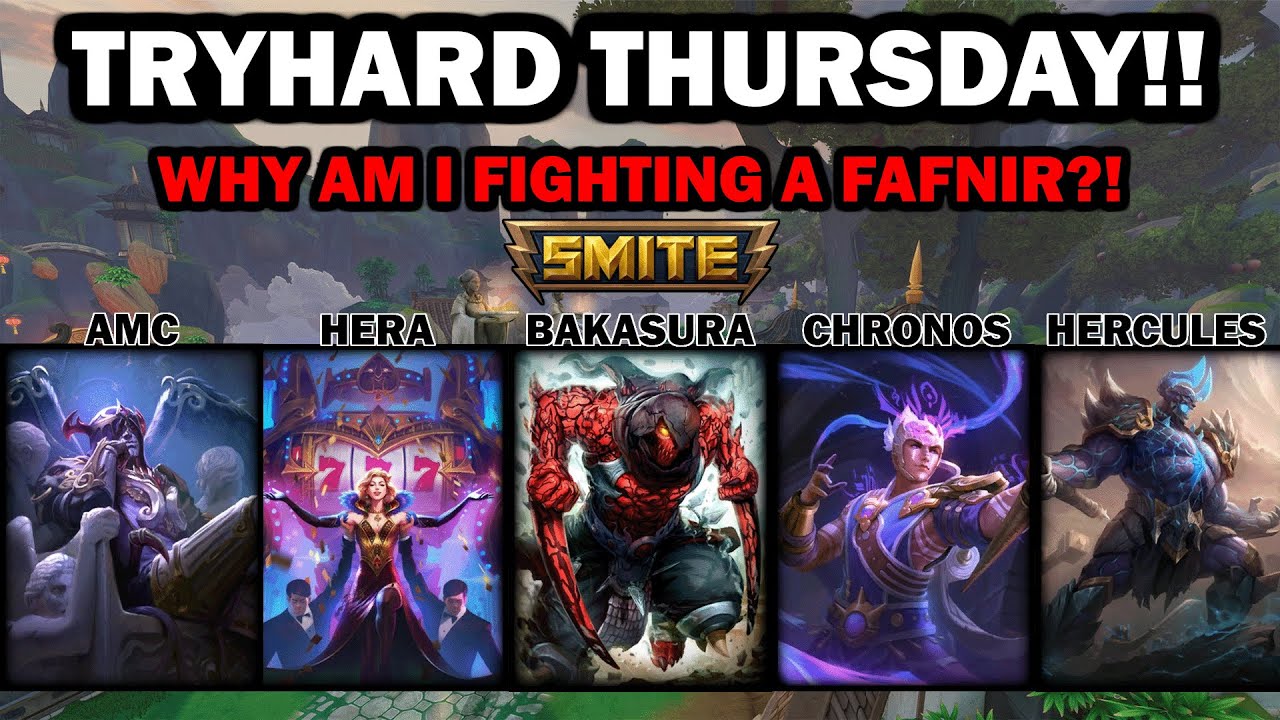 TRYHARD THURSDAY BUT I DONT LET ANYONE HAVE FUN - Season 10 Masters Ranked 1v1 Duel - SMITE