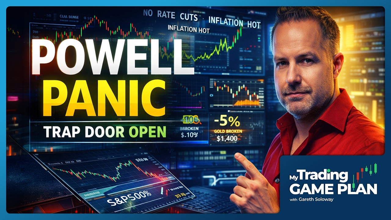 POWELL PANIC: Yields Spike, Metals Dump & The S&P 500 Trap Door 📉