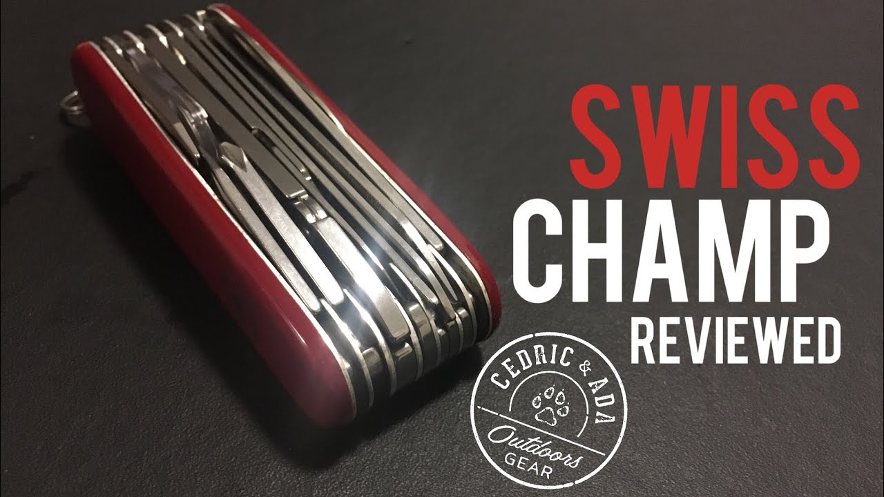 Обзор и руководство по инструментам Victorinox Swisschamp