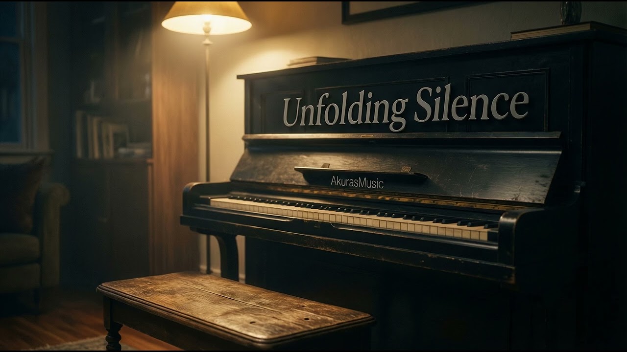 Unfolding Silence | Cinematic Felt Piano & Strings (Instrumental) | AkurasMusic