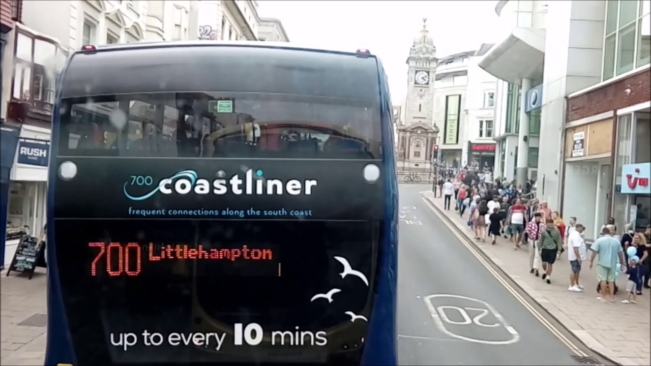 Brighton and Hove Buses 2 Rottingdean to Shoreham High Street via Brighton