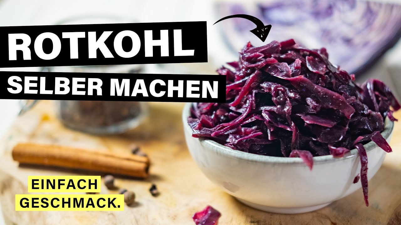 BLAUKRAUT SELBER MACHEN: So geht es ganz einfach! 👨🏼&zwj;🍳 | einfachgeschmack