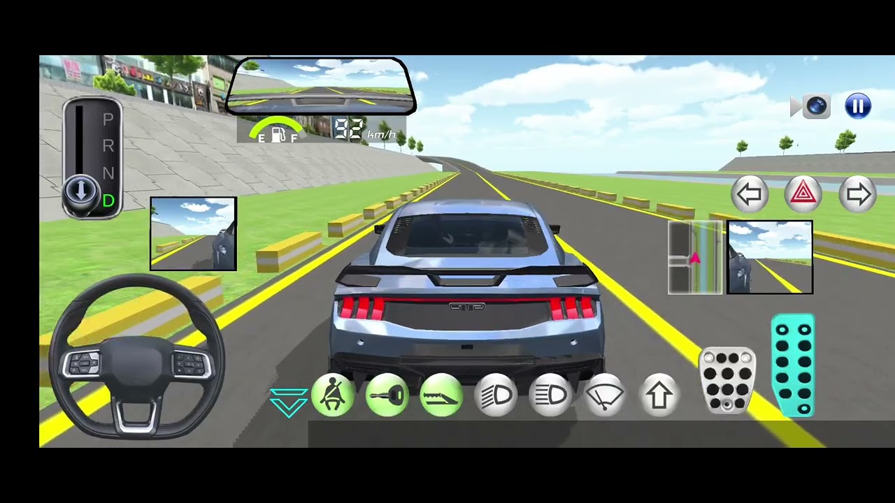 New McQueen 3D Driving Class in Train Golden - Car Game Android GamePlay - NepLox GaMiNg