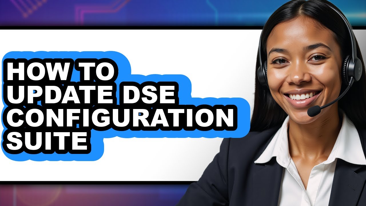 How to Update Dse Configuration Suite (only Way)
