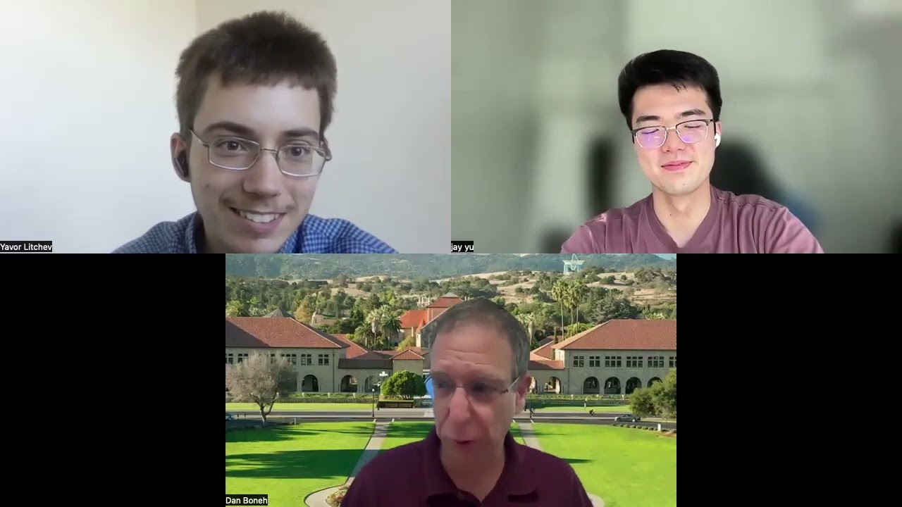 Traitor Tracing for Threshold Decryption with Dan Boneh
