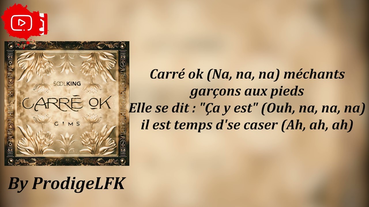 Soolking ft. GIMS - CARR&Eacute; OK (Official INSTRUMENTAL)