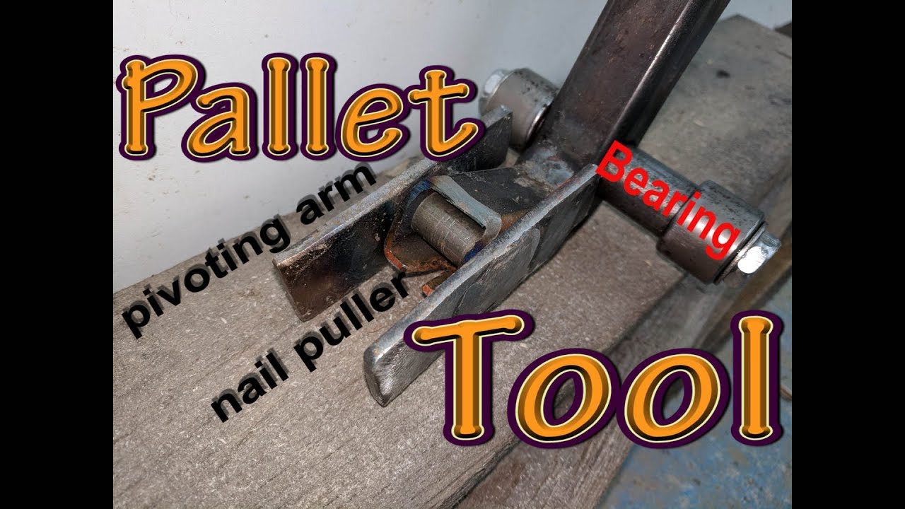 Pallet pry bar for removing pallet boards for your diy project