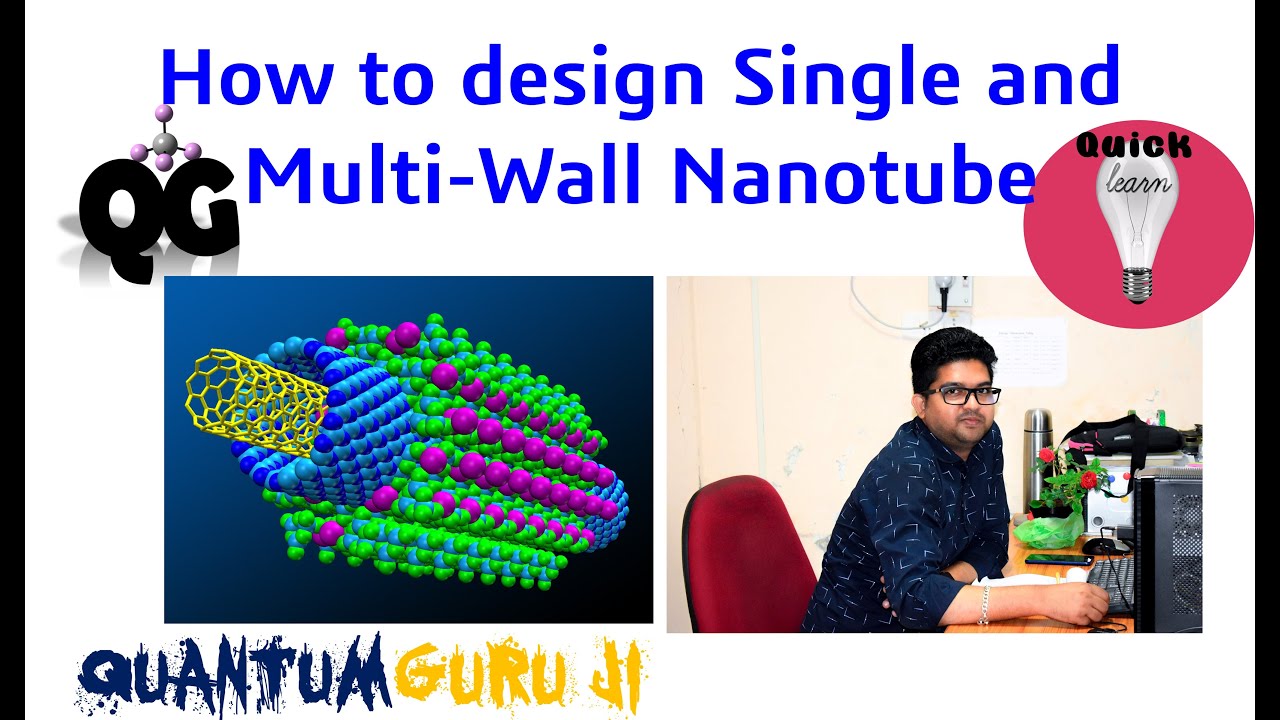 How to design Single and Multi Wall Nanotube || Gaurav Jhaa