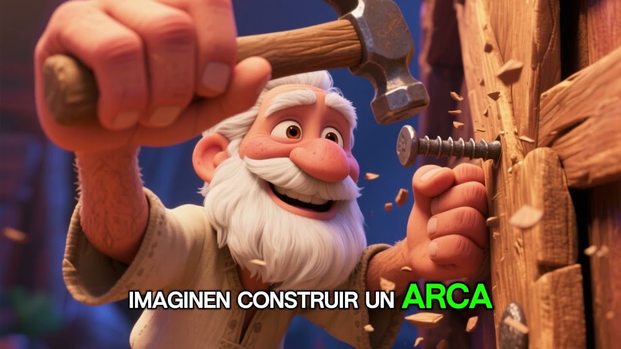Noé y el Arca 🌈🛳️ | Una Historia Bíblica Infantil sobre Fe y Obediencia