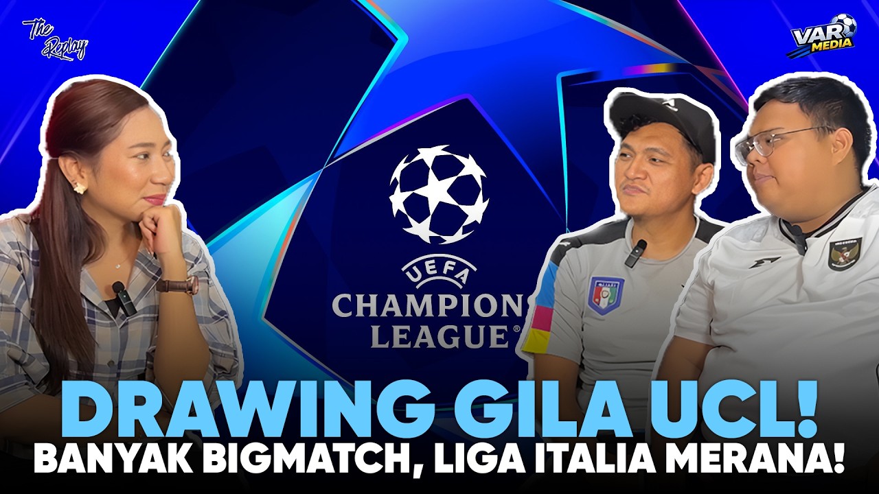 DRAWING GILA UCL ! | BANYAK BIGMATCH, LIGA ITALIA MERANA !