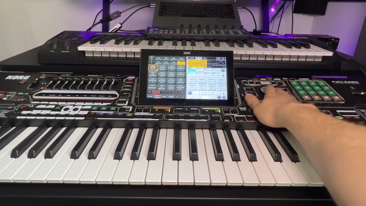 Korg PA5X MG | ديمو إيقاعات عراقية وخليجية 2025  🎶
