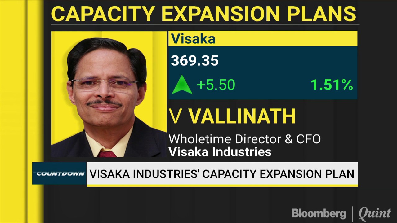Visaka Industries Expects FY20 Margins To Be Above 10%