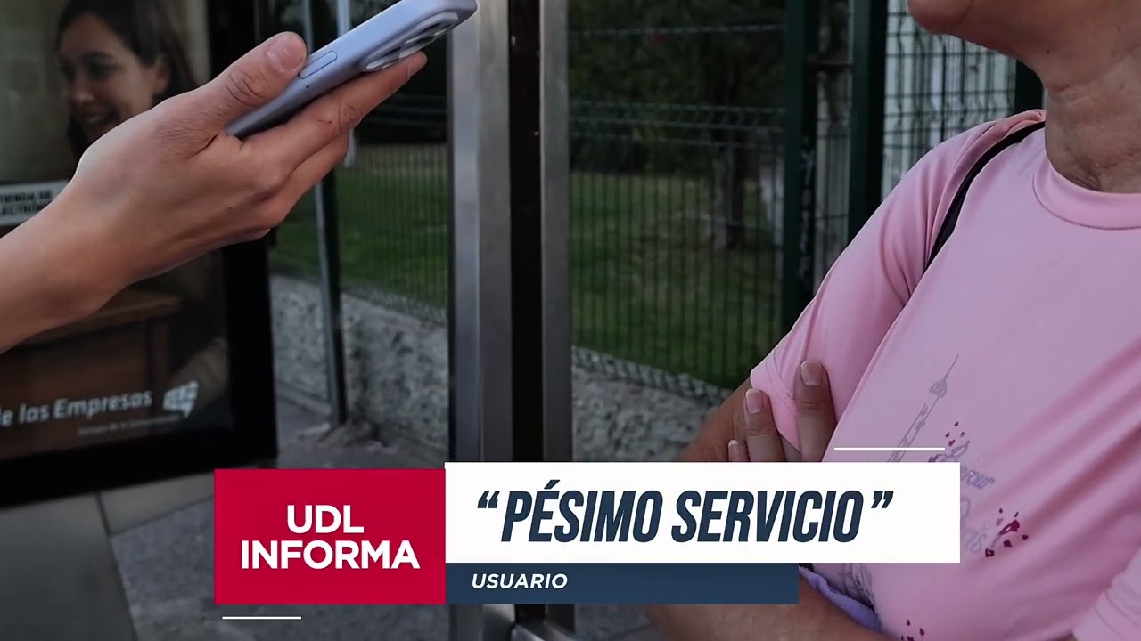 UDL INFORMA: PRECIO Y SERVICIO DEL TRANSPORTE PÚBLICO 