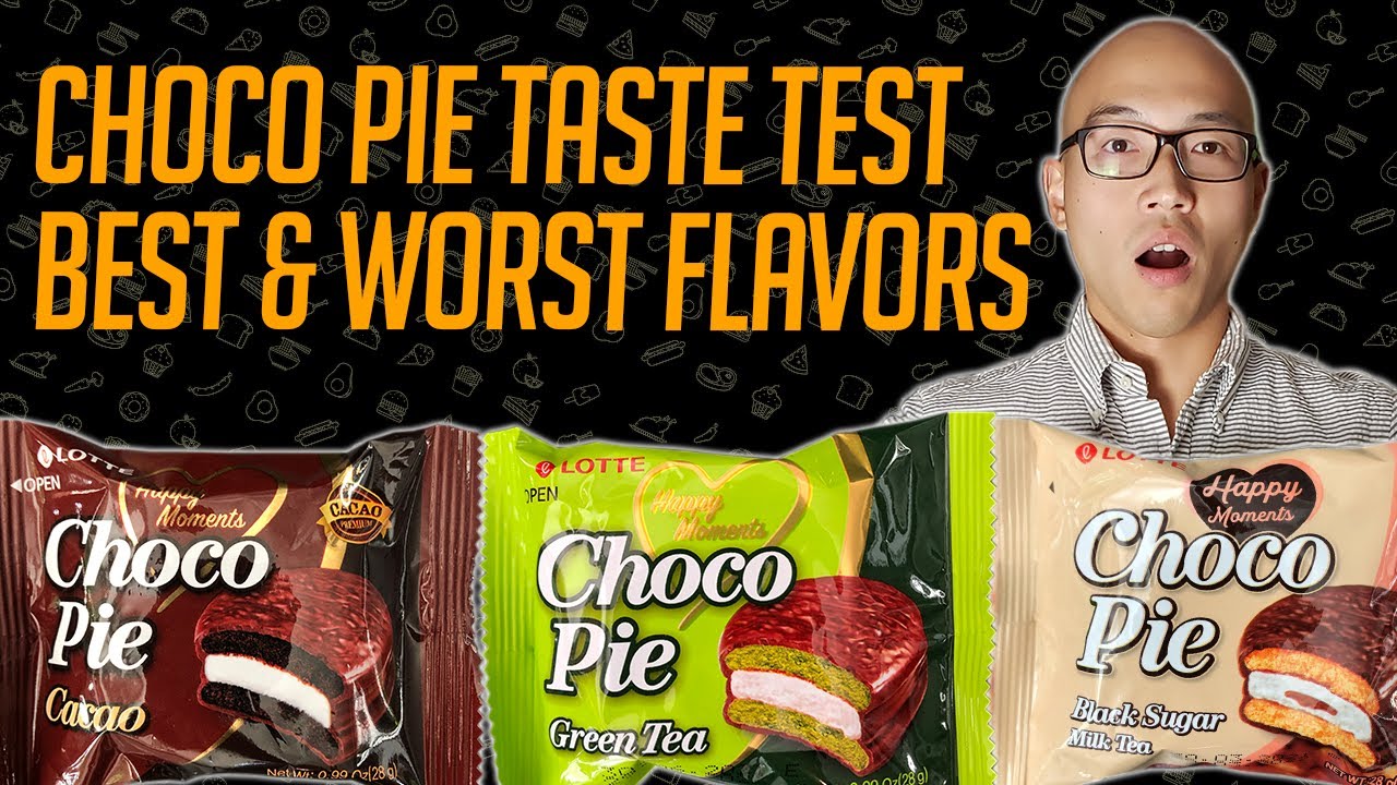Korean Snacks CHOCO PIE Review | Best & Worst Choco Pie Flavors | Taste Test Challenge