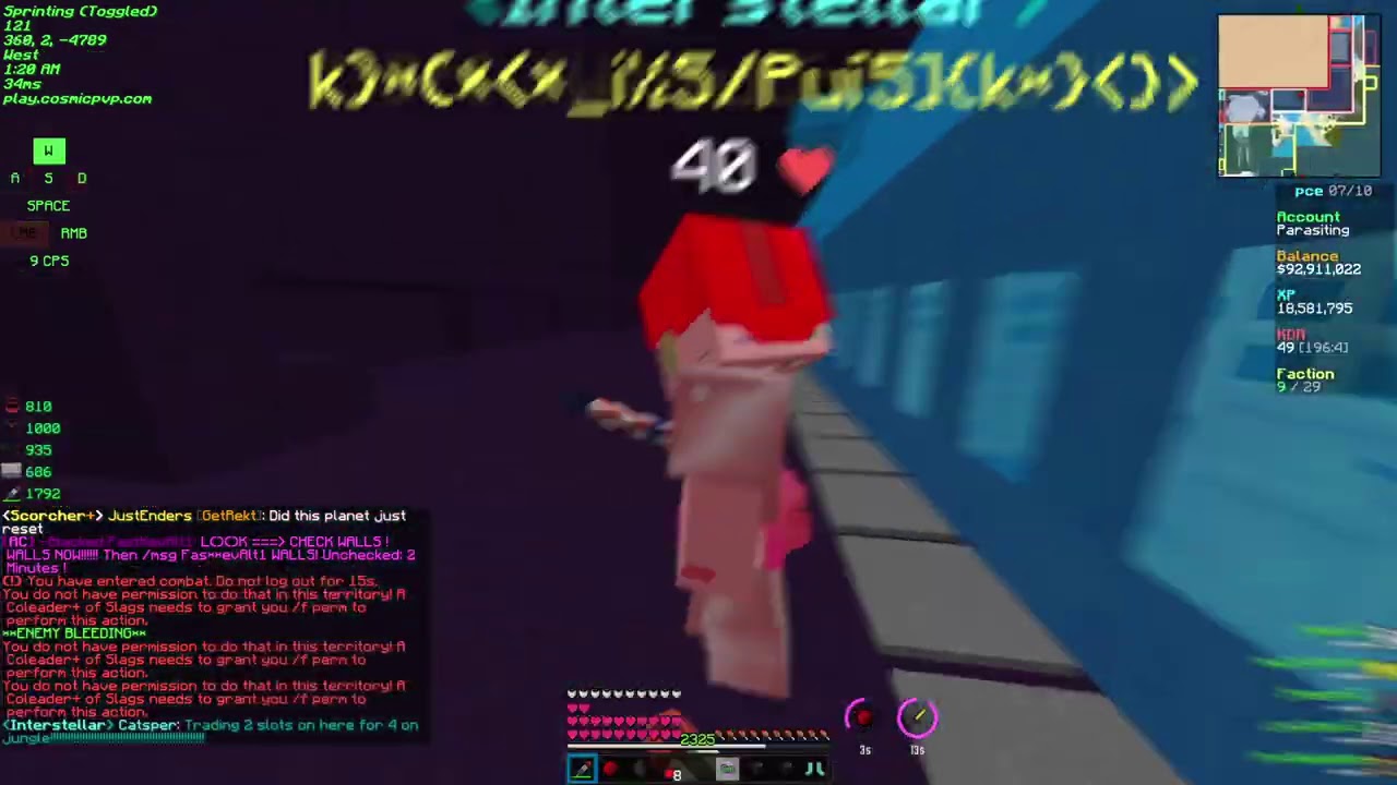 Lava Planet SOTW | CosmicPvP God Kills