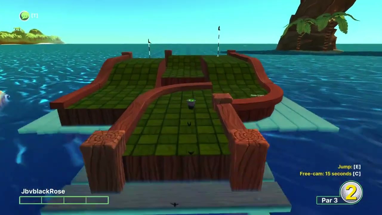 Golf with friends part 15 ~ Pirate Cove