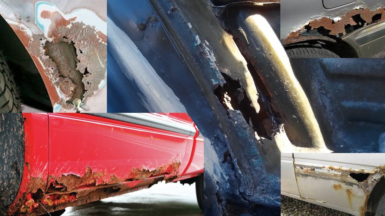 Ремонт Любой Сквозной Коррозии Без Сварки Заделка Дыр Кузова Авто Любого Размера Покраска из Баллона