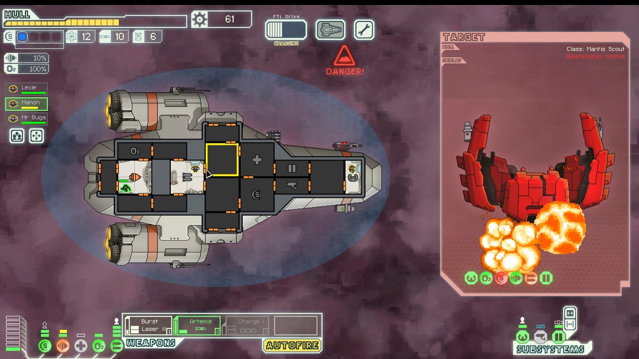 FTL: Faster Than Light - Hard Walkthrough: The Kestrel - No commentary