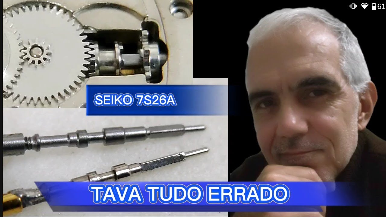SEIKO 7S26A - COM TIGE ERRADA FICAVA TREPIDANDO #seikochronographsbtr017 #mecanica #manutenção