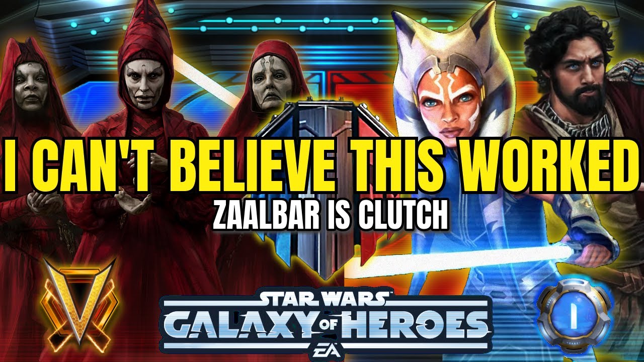 I Can't Believe This Worked! Zaalbar Omicron is CLUTCH! | Kyber 1 Grand Arena