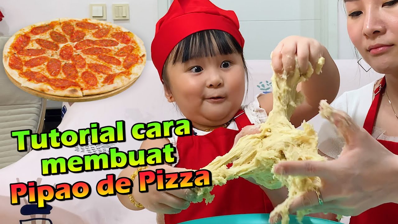 Siapa yang berani ditantang Koki Cilik Ini? 😁 (Pipao de Pizza Yang Lezatto)