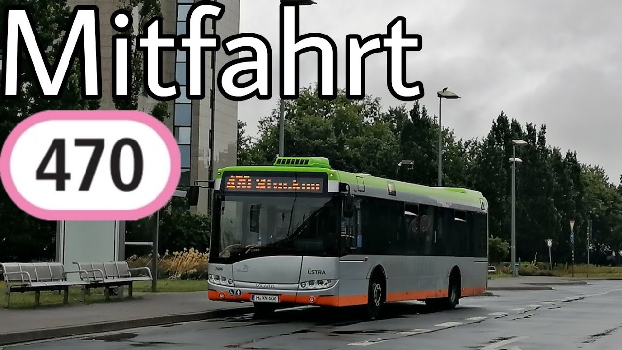 Mitfahrt | Solaris Urbino 12 Hybrid III | Linie 470 | Flughafen - Stöcken
