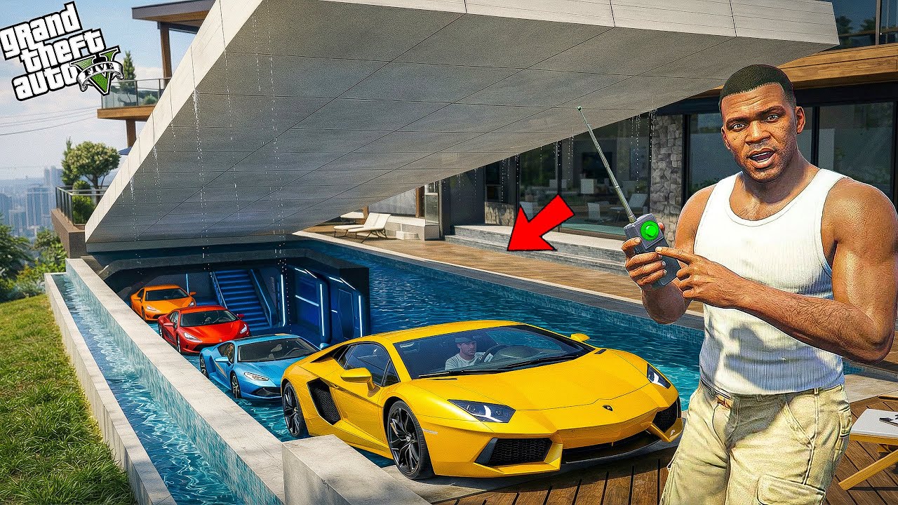 GTA V: Franklin And Shinchan Search For The Best Secret Base Ever In GTA 5 Telugu | #gta5