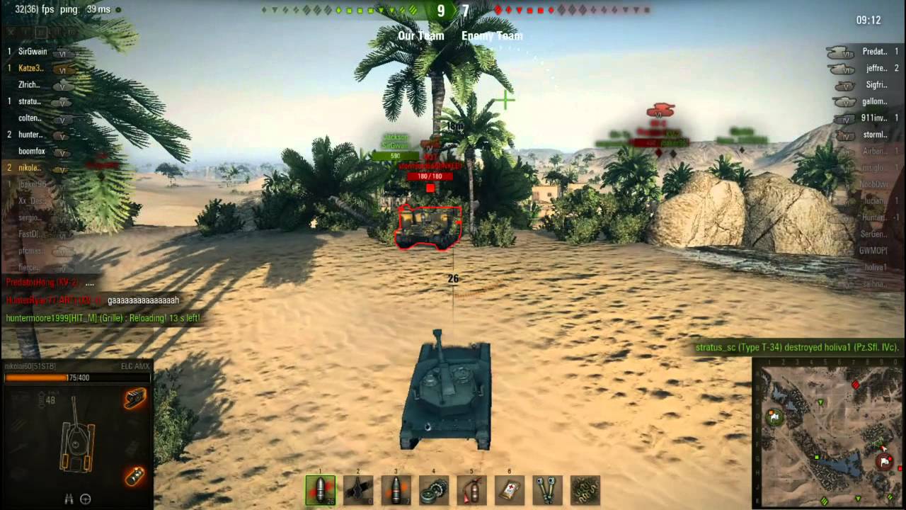 World of Tanks: Insane ELC goes on killing spree